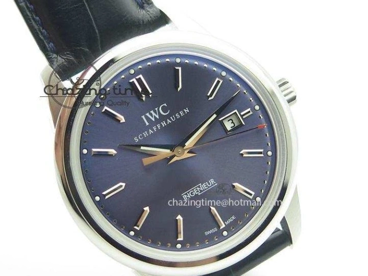 MIROTIME 0210 Thermal Ingeniuer St.Laurens SS Blue Dial MKF 1:1 V2 Best Edition On Black Leather Strap A 7353